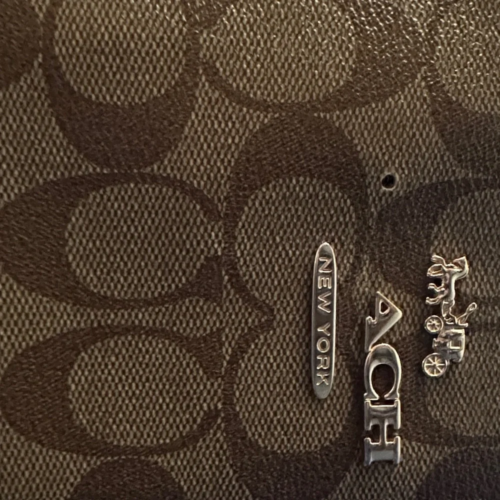 Coach Brown Signature Tote Bag